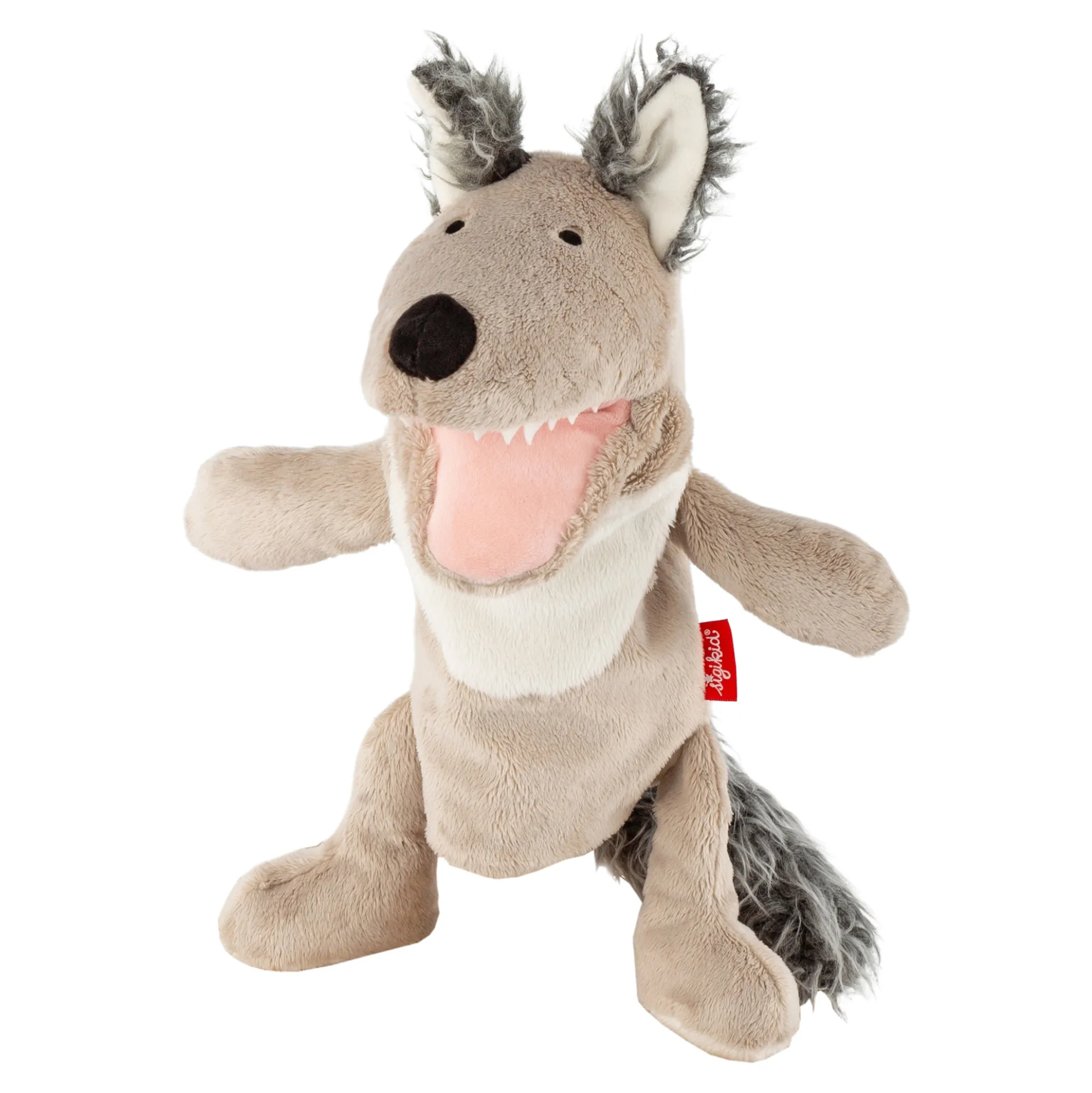 Kinder Handspielpuppe Wolf