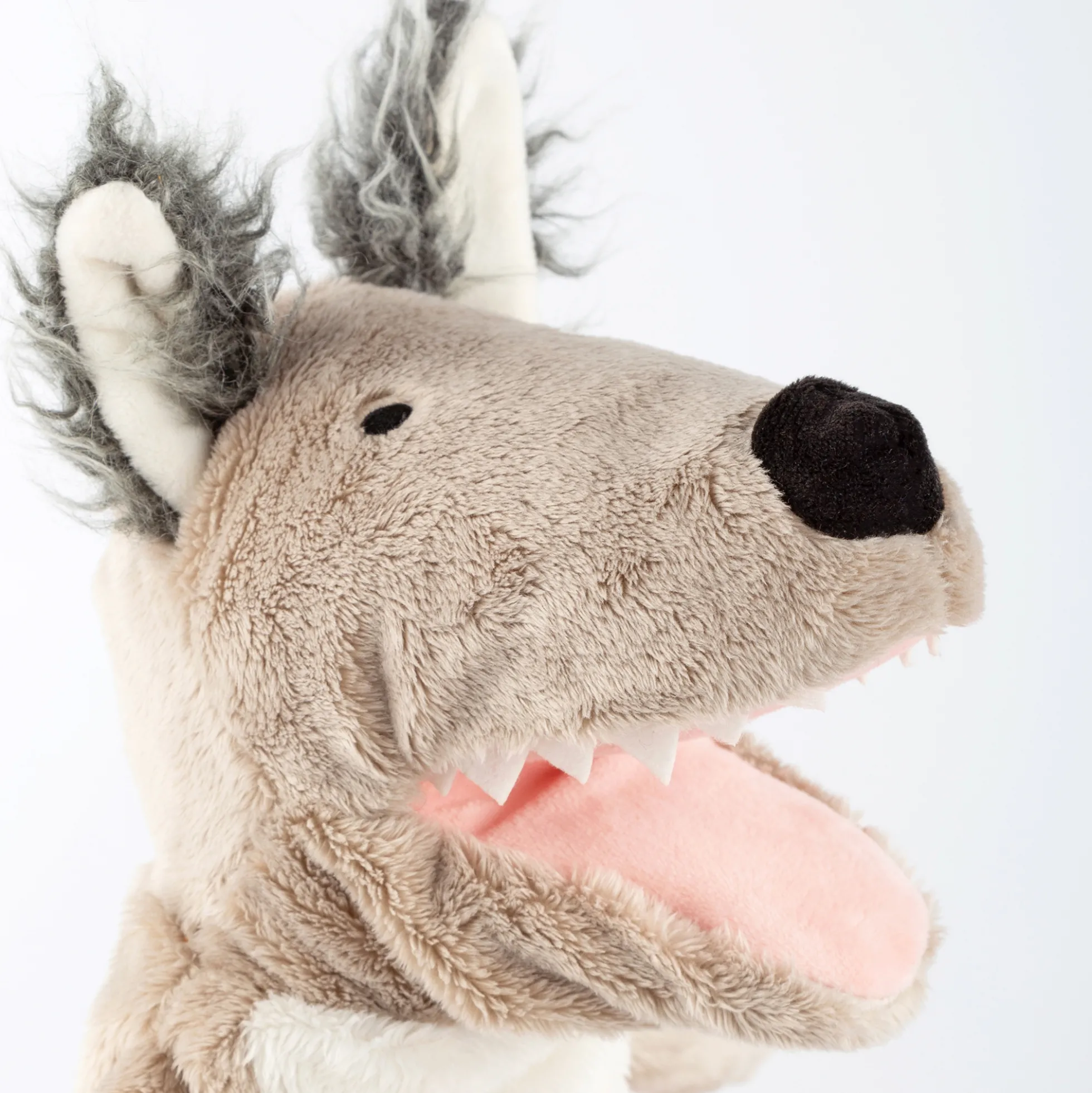 Kinder Handspielpuppe Wolf