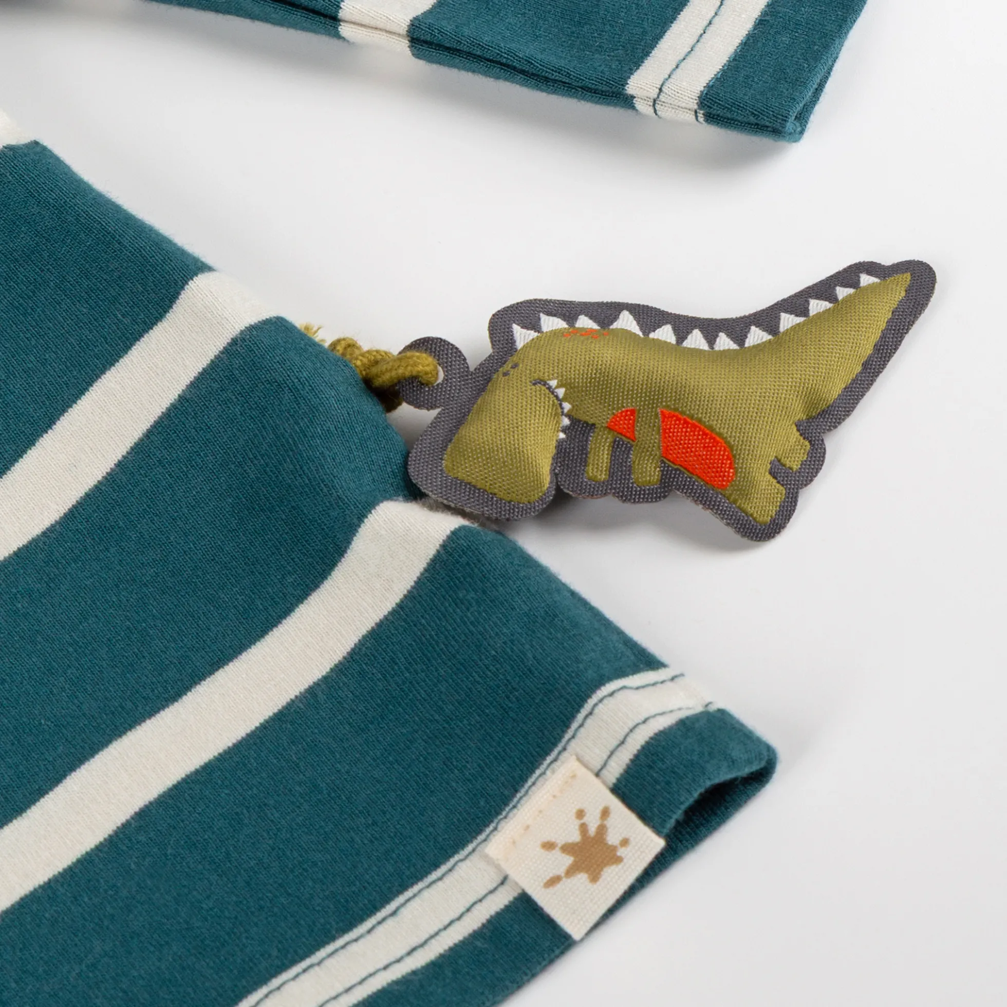 Kinder Henleyshirt mit Brusttasche, Dino Fun