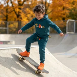 Kinder Kapuzenshirt Hoody, Dino Fun