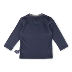 Kinder Langarmshirt Eisbär Polar Friends, dunkelblau