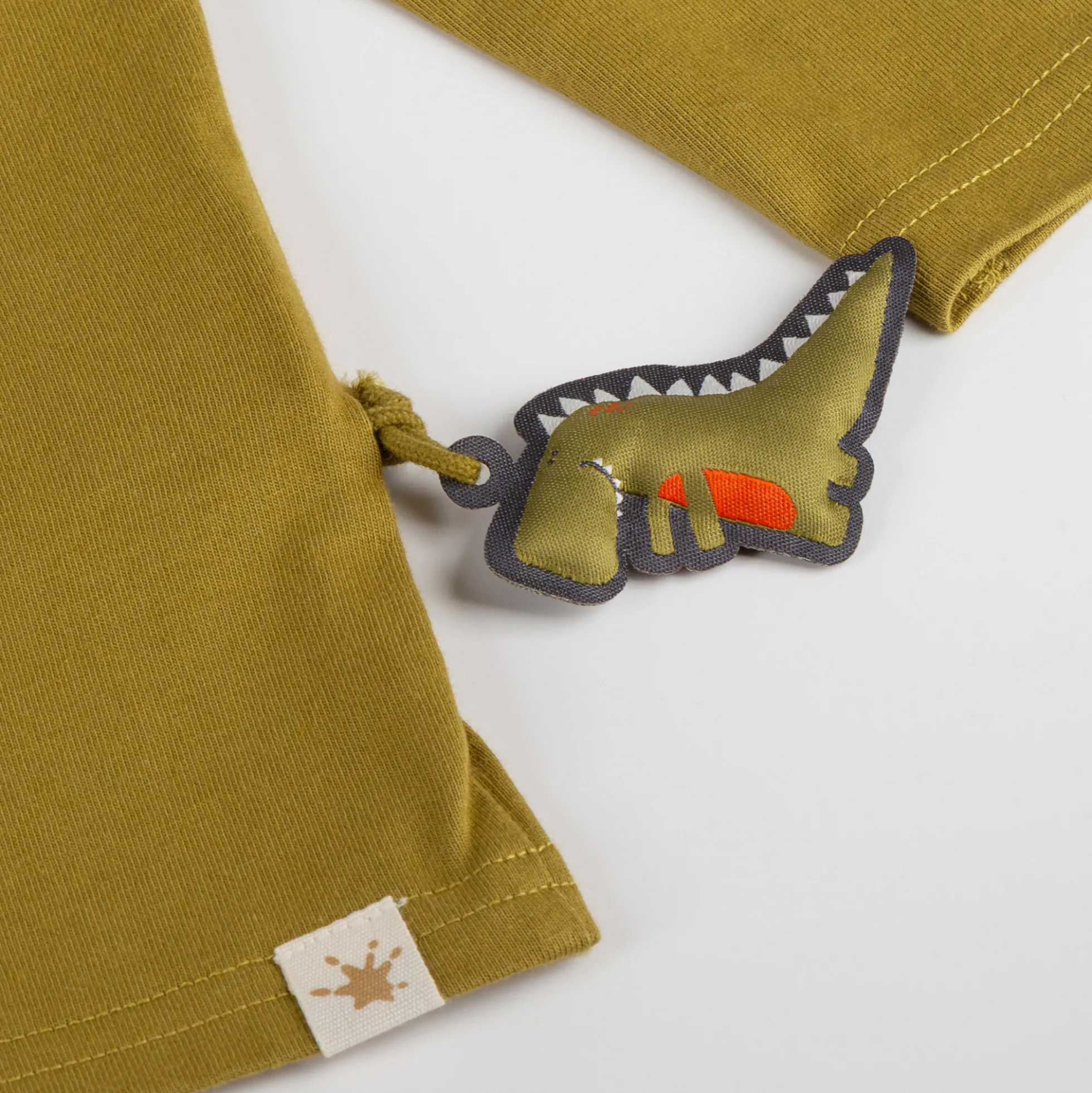 Kinder Langarmshirt khaki, Dino Fun