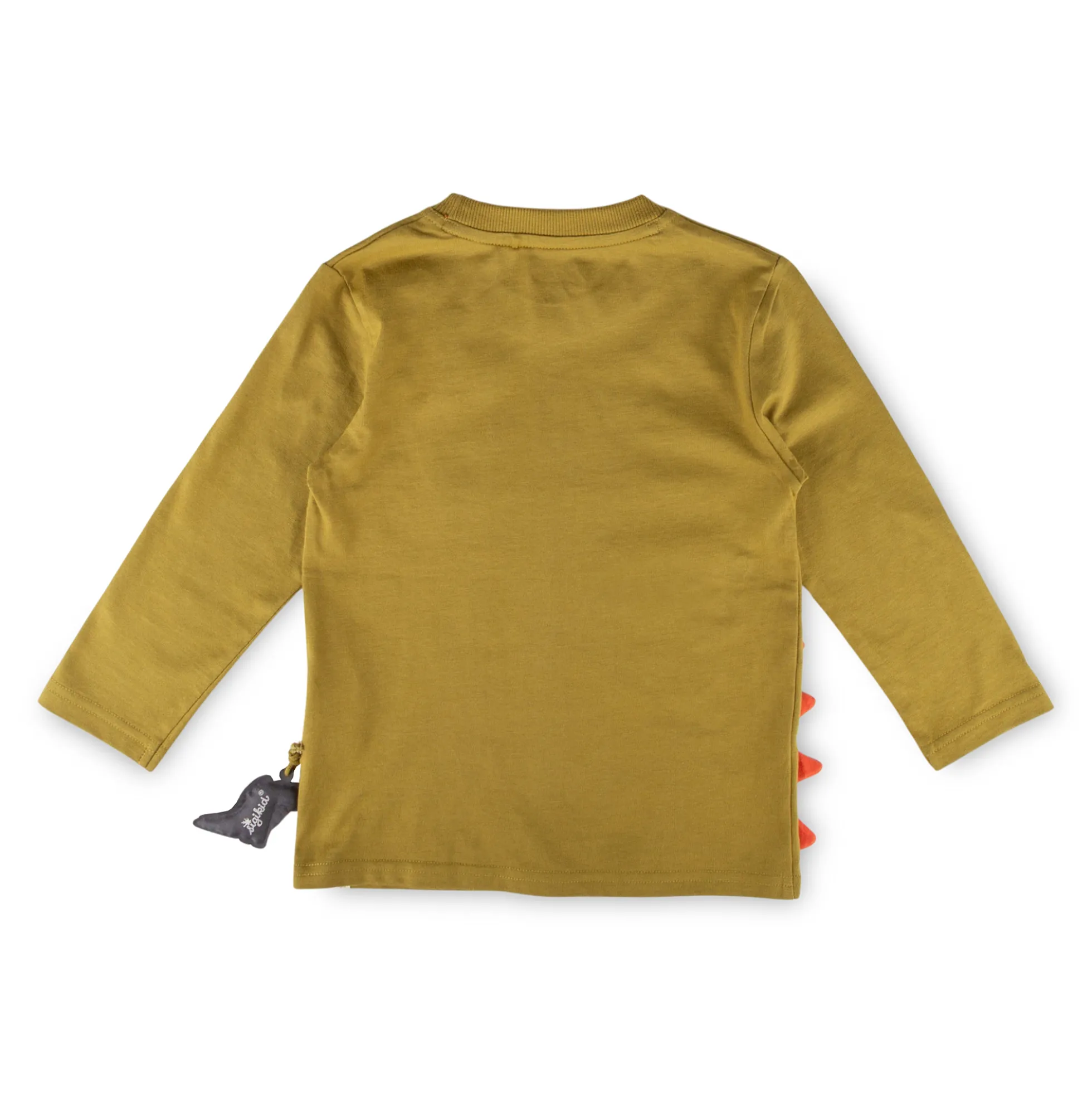 Kinder Langarmshirt khaki, Dino Fun