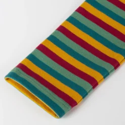 Kinder Leggings, bunt geringelt