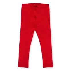 Kinder Leggings, hellrot