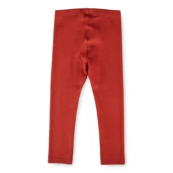 Kinder Leggings, orangerot