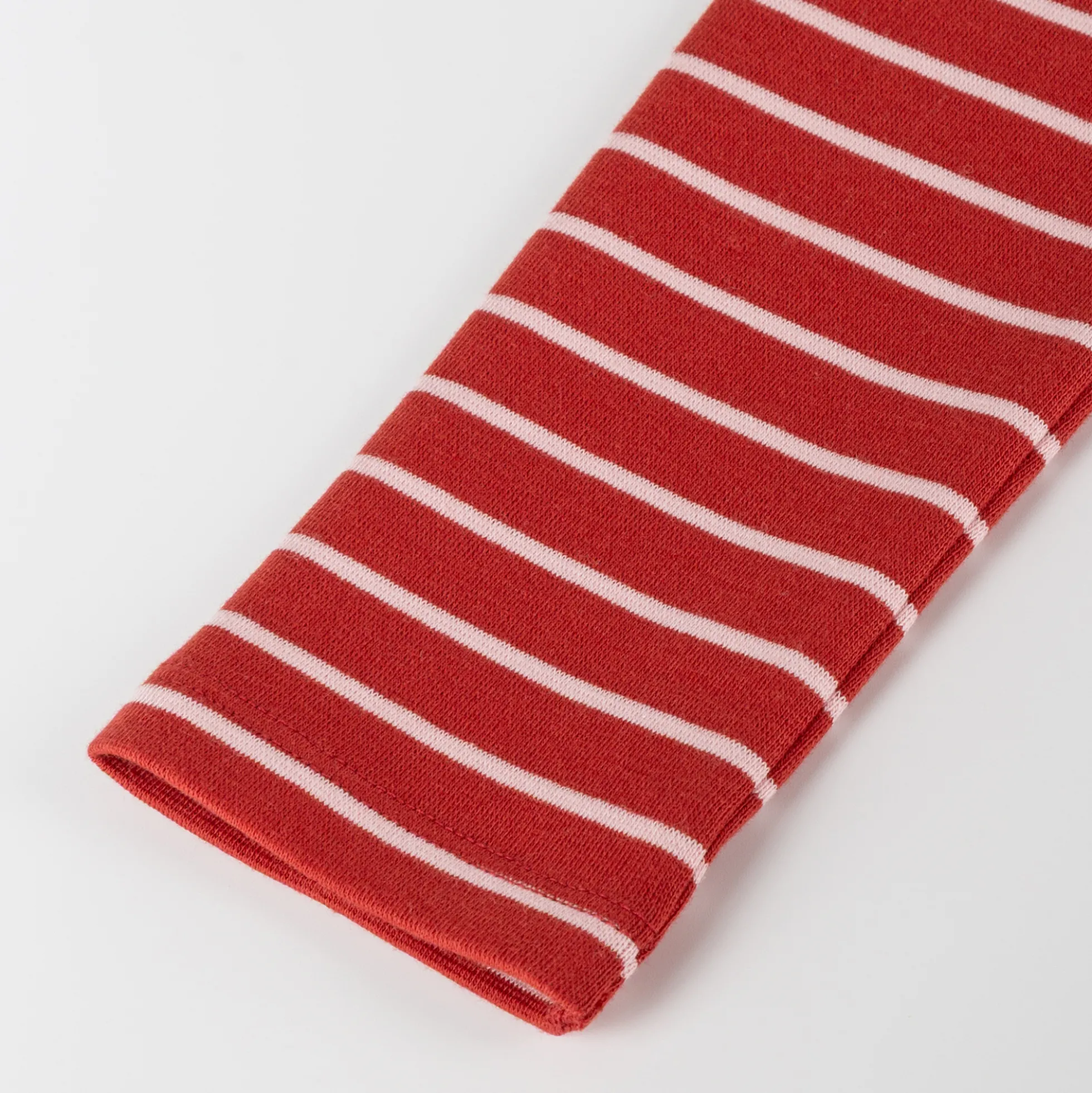 Kinder Leggings, rot gestreift
