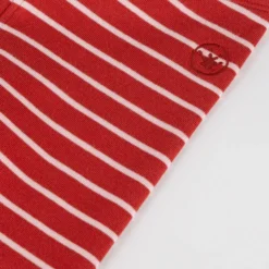 Kinder Leggings, rot gestreift