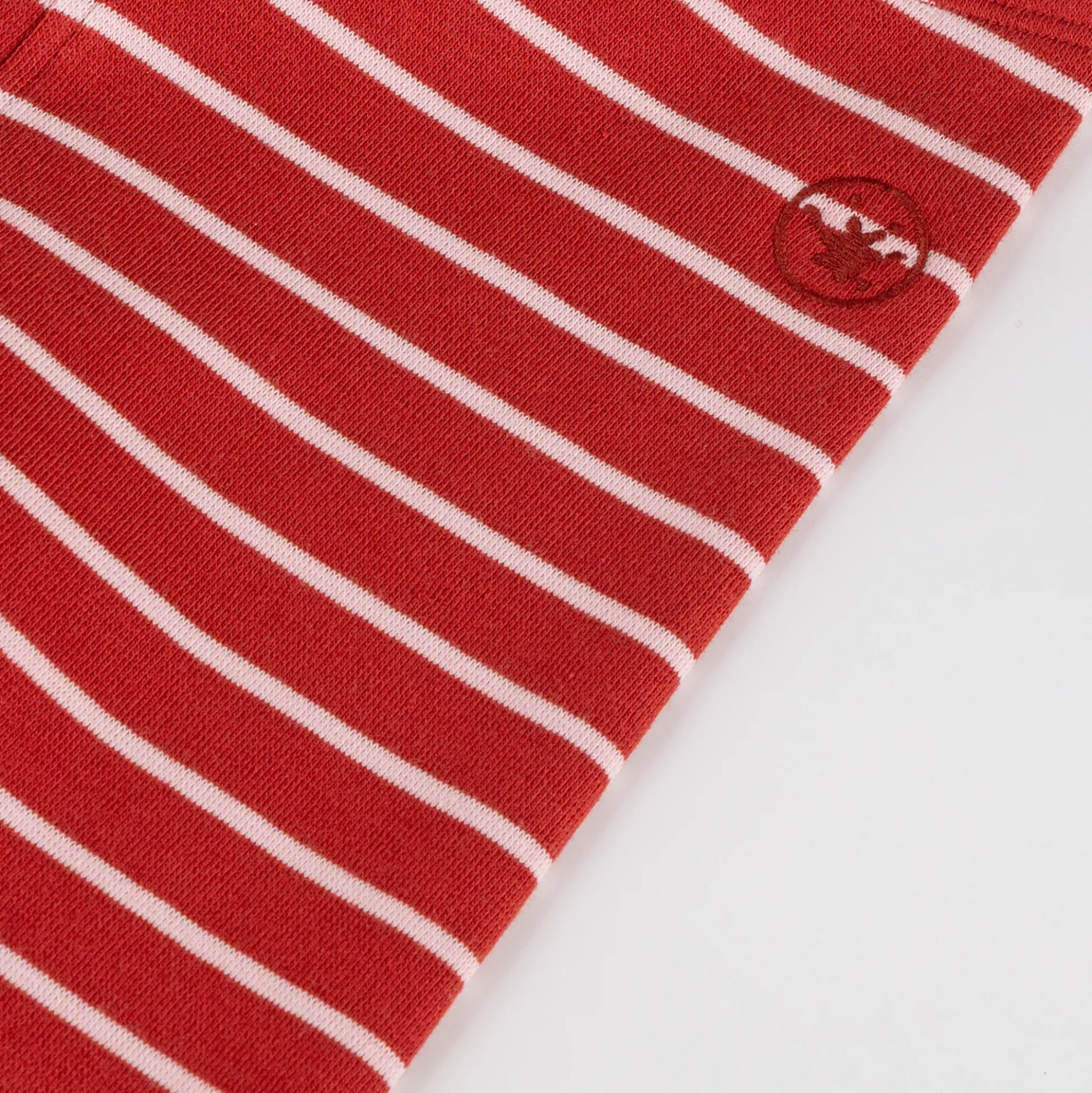 Kinder Leggings, rot gestreift