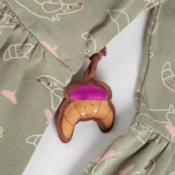 Kinder Longshirt Tunika mit Volants, Petit Croissant