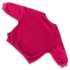 Kinder Oversized Sweatshirt Katze, pink