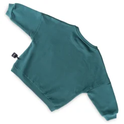 Kinder Oversized Sweatshirt Hund, petrolblau