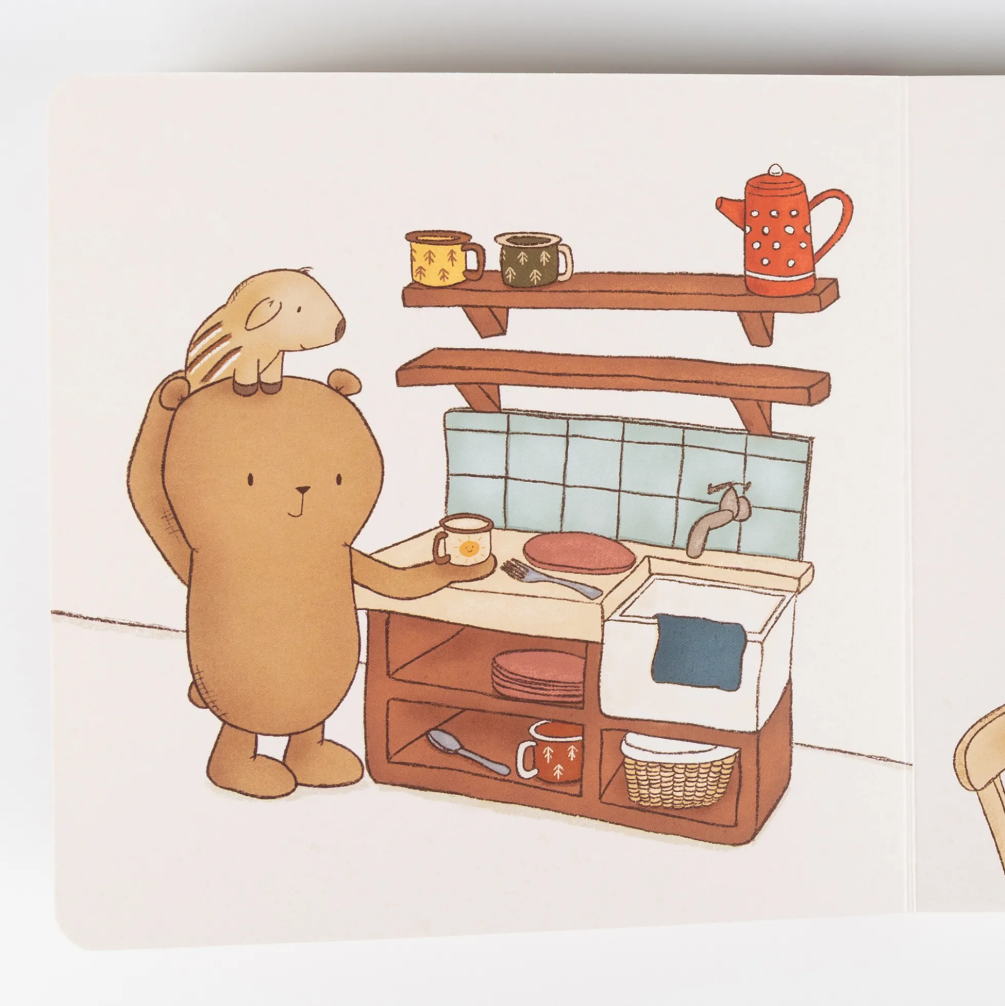 Kinder Pappbilderbuch Mister O'Lui sucht und findet