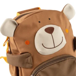 Kinder Pfötchen Rucksack Bär, braun