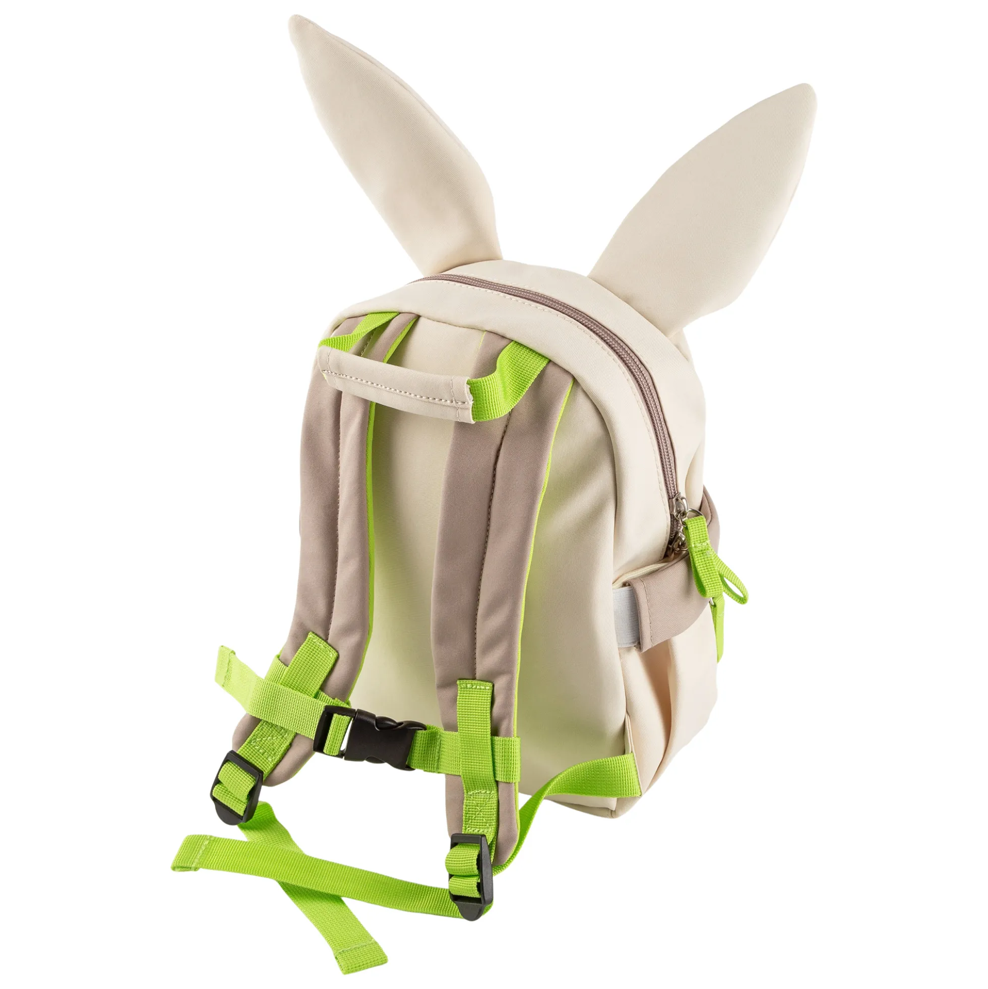 Kinder Pfötchen Rucksack Hase, grün