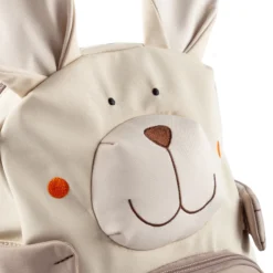 Kinder Pfötchen Rucksack Hase, grün