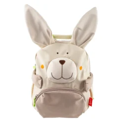 Kinder Pfötchen Rucksack Hase, grün