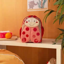 Kinder Pfötchen Rucksack Marienkäfer