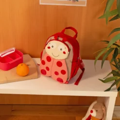 Kinder Pfötchen Rucksack Marienkäfer