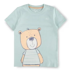 Kinder Pyjama Bär, hellblau