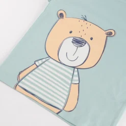 Kinder Pyjama Bär, hellblau