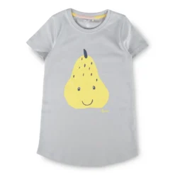 Kinder Pyjama Früchtchen, pastellblau/rosa