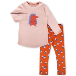 Kinder Pyjama Igel, lang