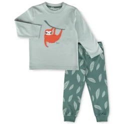 Kinder Pyjama lang, Faultier