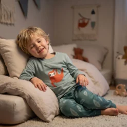 Kinder Pyjama lang, Faultier