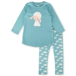 Kinder Pyjama Schaf, hellblau