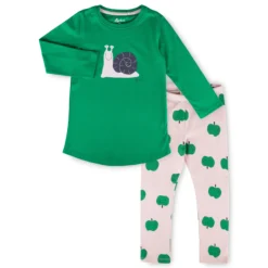 Kinder Pyjama Schnecke, lang