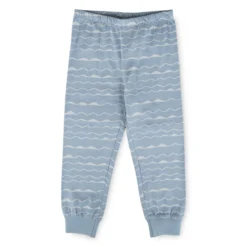 Kinder Pyjama Wal, hellblau