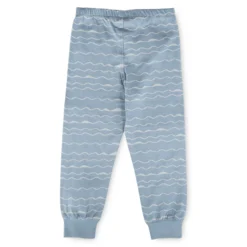 Kinder Pyjama Wal, hellblau