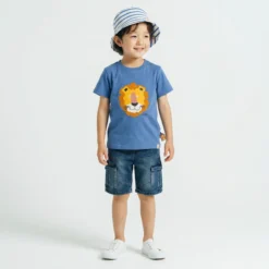 Kinder Ringel Sommerhut Tiger & Löwe