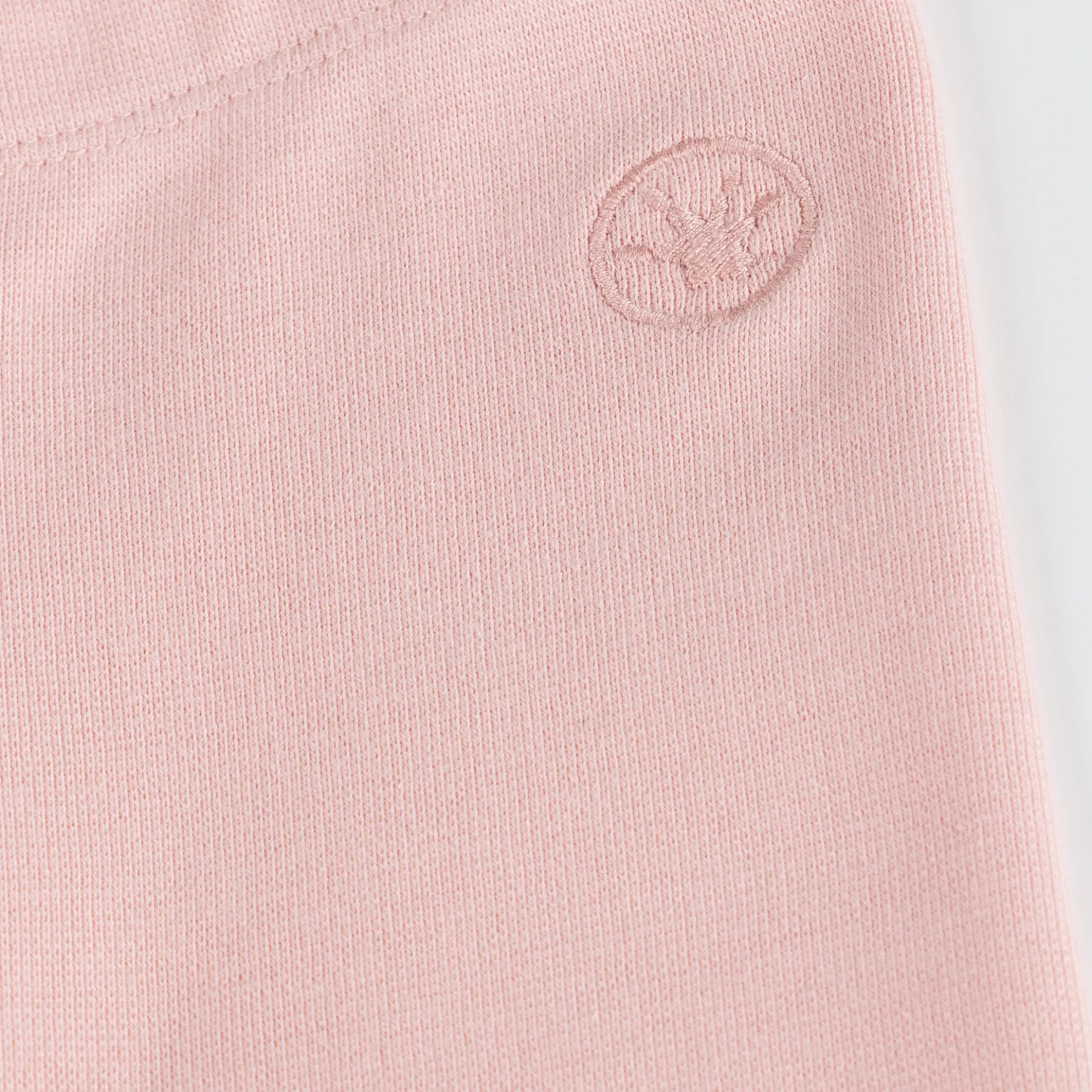 Kinder Rippstrick Leggings, rosa, Petit Croissant