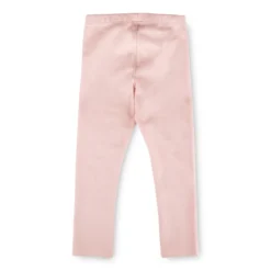 Kinder Rippstrick Leggings, rosa, Petit Croissant