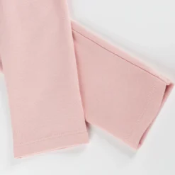 Kinder Rippstrick Leggings, rosa, Petit Croissant