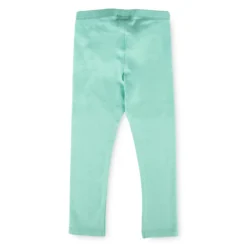 Kinder Rippstrick Leggings, türkis, Summer Vibes