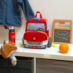 Kinder Rucksack Feuerwehrauto