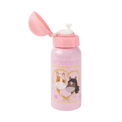 Kinder Set 400ml Edelstahl Trinkflasche und Brotbox,Pony Love