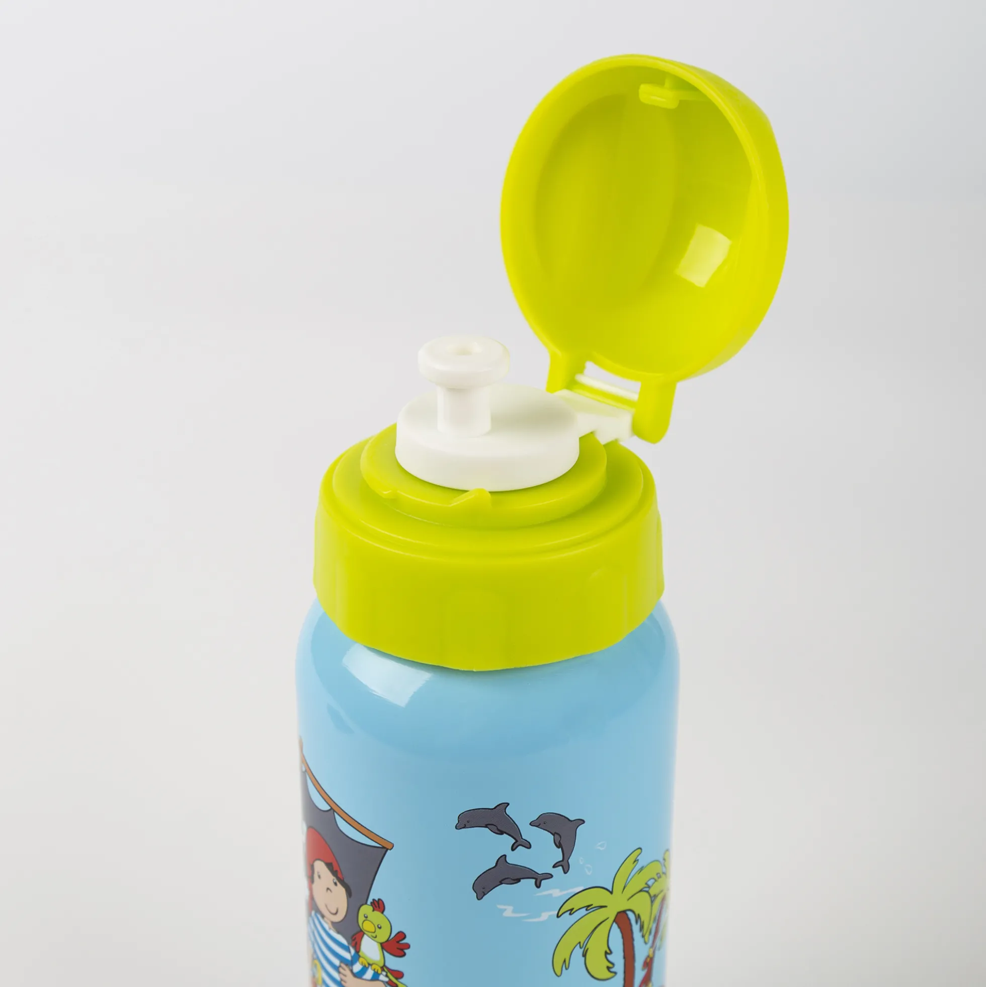Kinder Set 400ml Edelstahl Trinkflasche und Brotbox, Sammy Samoa