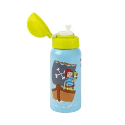Kinder Set 400ml Edelstahl Trinkflasche und Brotbox, Sammy Samoa