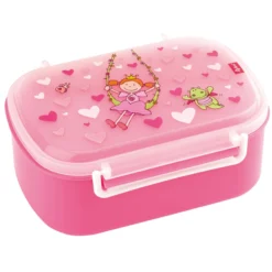 Kinder Set 400ml Edelstahl Trinkflasche und Brotbox, Pinky Queeny