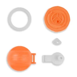 Kinder Set 250 ml Edelstahl-Trinkflasche und Brotbox, Löwe