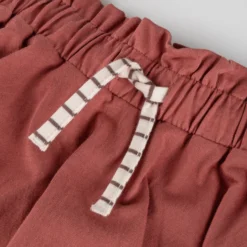 Kinder Sommer Rock mit rosa Prints Savanne, rotbraun
