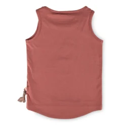 Kinder Sommer Top Giraffe, rotbraun