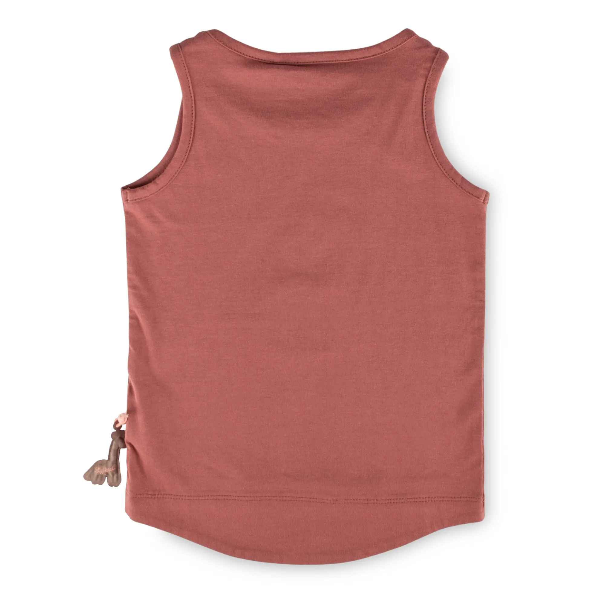 Kinder Sommer Top Giraffe, rotbraun