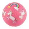 Kinder Spielball Einhorn pink 17 cm