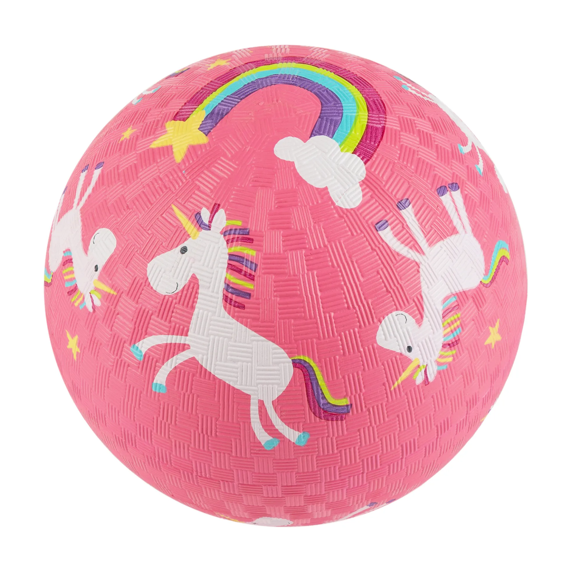 Kinder Spielball Einhorn pink 17 cm