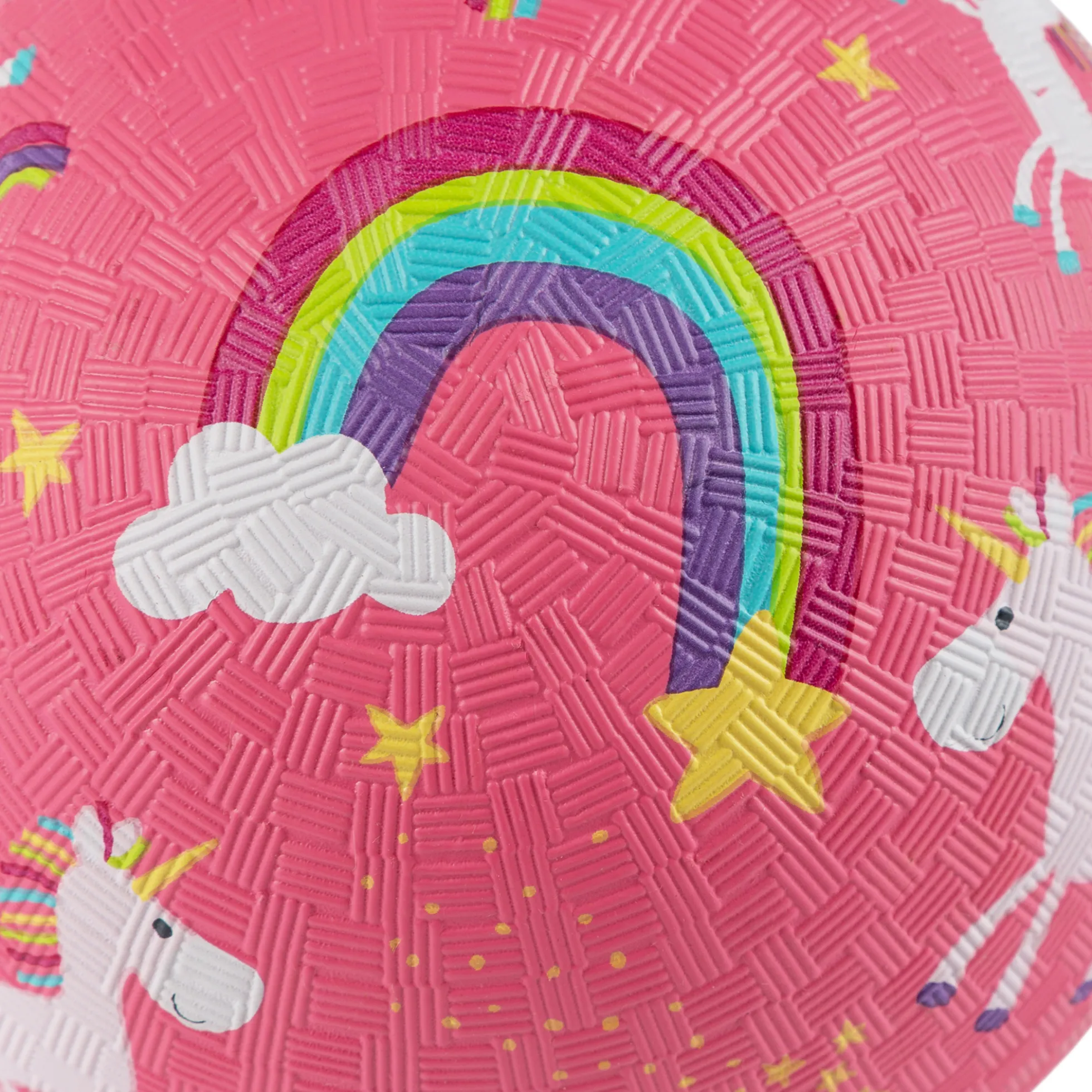 Kinder Spielball Einhorn pink 17 cm